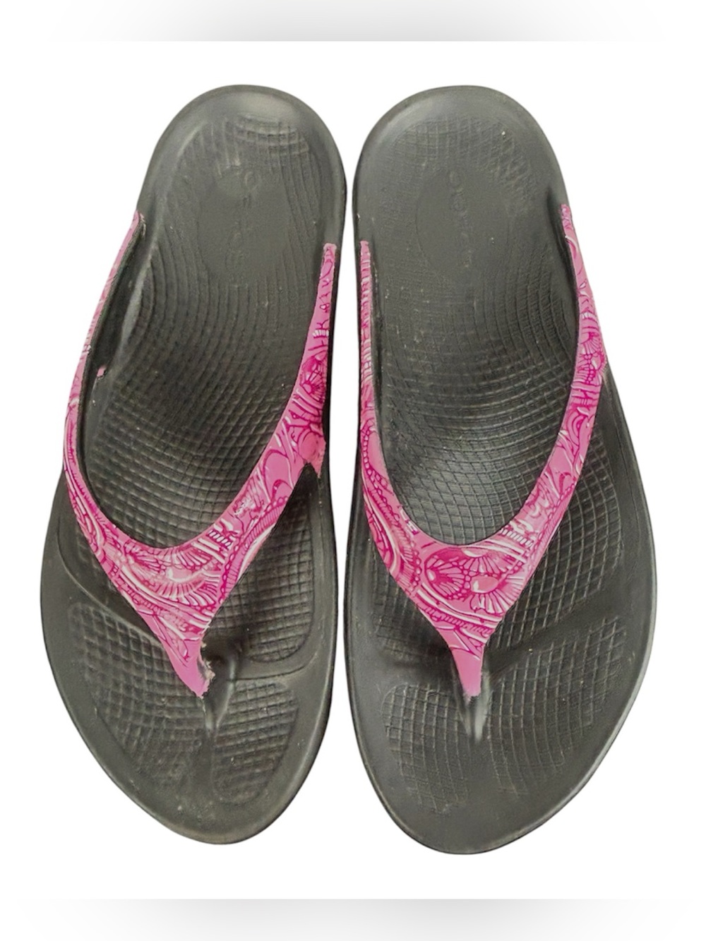 Women’s Pink Strap Flip Flop Sandals by - Picture 6 of 8
